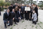 Il Presidente della Repubblica Sergio Mattarella all’Università di Foggia al termine della cerimonia di inaugurazione dell’anno accademico 2021-2022  
