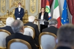 Il Presidente della Repubblica Sergio Mattarella durante la cerimonia del del 30° Anniversario dell'istituzione della Direzione Investigativa Antimafia
