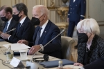 Il Presidente degli Stati Uniti d’America, Joe Biden, in occasione degli incontri bilaterali del G20 
