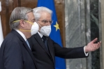 Il Presidente della Repubblica Sergio Mattarella con il Segretario generale delle Nazioni Unite, António Guterres