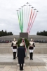 Il Presidente Sergio Mattarella nel corso della deposizione di una corona d’alloro al Sacrario Militare di Redipuglia in occasione del Giorno dell’Unità Nazionale e Giornata delle Forze Armate