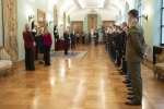 Il Presidente della Repubblica Sergio Mattarella incontra una rappresentanza di Allievi degli Istituti di Formazione Militare,in occasione del Giorno dell’Unità Nazionale e Giornata delle Forze Armate
