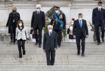 Il Presidente Sergio Mattarella in occasione della deposizione di una corona d’alloro sulla Tomba del Milite Ignoto nella ricorrenza del Giorno dell’Unità Nazionale e Giornata delle Forze Armate
