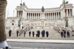 Il Presidente Sergio Mattarella in occasione della deposizione di una corona d’alloro sulla Tomba del Milite Ignoto nella ricorrenza del Giorno dell’Unità Nazionale e Giornata delle Forze Armate
