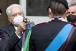 Il Presidente Sergio Mattarella conferisce l'onorificenza di Cavaliere dell'Ordine Militare d'Italia alla Bandiera di Guerra del 7° Reggimento Carabinieri “Trentino Alto Adige”