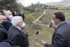 Il Presidente Sergio Mattarella e il Primo Ministro della Repubblica Algerina Democratica e Popolare, Ajmen Benabderrahmane, nel corso della visita all'area archeologica di Ippona