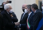 Il Presidente della Repubblica Sergio Mattarella a Parma, accolto dal Sindaco Federico Pizzarotti, in occasione della 38^ Assemblea dell'Associazione Nazionale Comuni Italiani dal titolo “Rinasce l’Italia. I comuni al centro della nuova stagione” (foto di Francesco Ammendola - Ufficio per la Stampa e la Comunicazione della Presidenza della Repubblica) 