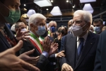 Il Presidente della Repubblica Sergio Mattarella in occasione della 38^ Assemblea dell'Associazione Nazionale Comuni Italiani 
