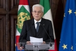 Il Presidente Sergio Mattarella in occasione della cerimonia di consegna delle “Stelle al Merito del Lavoro” ai nuovi Maestri del Lavoro nominati il 1° maggio 2020 e 2021