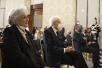 Il Presidente della Repubblica Sergio Mattarella durante l’incontro di studio “Giovanni Leone. Presidente della Repubblica 1971-1978” nel ventesimo anniversario della scomparsa 
