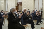 Il Presidente della Repubblica Sergio Mattarella durante l’incontro di studio “Giovanni Leone. Presidente della Repubblica 1971-1978” nel ventesimo anniversario della scomparsa 
