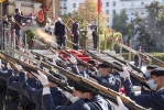 Madrid - Il Presidente della Repubblica Sergio Mattarella in occasione della deposizione di una corona al Monumento a los Caidos por Espana