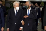 Malaga - Il Presidente della Repubblica Sergio Mattarella con il Presidente della Repubblica di Portogallo Marcelo Rebelo de Sousa