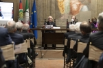 Il Presidente della Repubblica Sergio Mattarella in occasione della commemorazione del cinquantesimo della scomparsa di Bernardo Mattarella - La Sicilia, la D.C., la Storia della Repubblica
