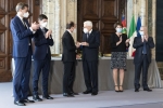 Il Presidente della Repubblica Sergio Mattarella consegna consegna il Premio biennale “Beppe Della Porta” al Prof. Enrico Tiacci dell’Università degli Studi di Perugia
