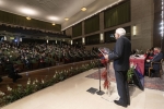 Il Presidente della Repubblica Sergio Mattarella alla Sapienza-Università di Roma,durante il suo indirizzo di saluto, in occasione della cerimonia di inaugurazione dell’Anno Accademico 2021-2022   
