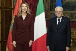 Il Presidente Sergio Mattarella con S.E. la Signora Milena Šofranac Ljubojevic,nuovo Ambasciatrice del Montenegro,in occasione della presentazione delle Lettere Credenziali 
