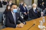 Il Presidente Mattarella con il Ministro Di Maio alla Farnesina in occasione degli  Stati Generali della Lingua e della Creatività Italiane nel Mondo