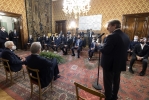 L'intervento di Giovanni Copioli, Presidente di Federmoto, in occasione dell'incontro del Presidente Sergio Mattarella con una delegazione della Federazione Motociclistica Italiana con i campioni del mondo 2021 vincitori delle competizioni a squadre nazionali