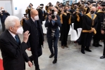 Il Presidente della Repubblica Sergio Mattarella in occasione della cerimonia di inaugurazione dell'anno accademico 2021/2022 dell'Università degli Studi di Enna “Kore”