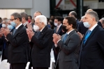 Il Presidente della Repubblica Sergio Mattarella in occasione della cerimonia di inaugurazione dell'anno accademico 2021/2022 dell'Università degli Studi di Enna “Kore”