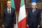 Il Presidente Sergio Mattarella con S.E. il Signor Abdelkrim Touahria, nuovo Ambasciatore della Repubblica Algerina Democratica e Popolare: presentazione delle Lettere Credenziali