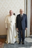 Il Presidente della Repubblica Sergio Mattarella incontra Papa Francesco