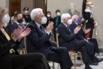 Il Presidente Sergio Mattarella in occasione della presentazione del progetto Google Arts & Culture 