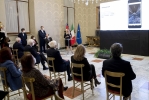 Luisella Mazza, Head of global operations di Google Arts & Culture,  nel corso della presentazione del progetto Google Arts & Culture "Quirinale"