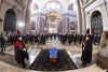 
Il Presidente Sergio Mattarella in occasione dei funerali di David Sassoli, Presidente del Parlamento europeo