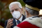 Il Presidente Sergio Mattarella in occasione dell'Assemblea generale della Corte Suprema di Cassazione per l’inaugurazione dell’anno giudiziario 2022 e per la relazione sull’amministrazione della giustizia nell’anno 2021