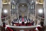 Il Presidente Sergio Mattarella in occasione dell'Assemblea generale della Corte Suprema di Cassazione per l’inaugurazione dell’anno giudiziario 2022 e per la relazione sull’amministrazione della giustizia nell’anno 2021