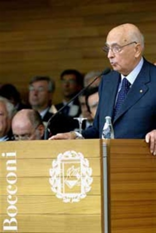 Intervento del Presidente della Repubblica Giorgio Napolitano all'inaugurazione dell'Anno Accademico dell'Università Commerciale "Luigi Bocconi" (Milano, 30 ottobre 2006)