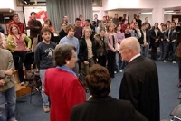 Intervento del Presidente della Repubblica Giorgio Napolitano alla Scuola di Musica di Fiesole; alla Badia Fiesolana, sede dell'istituto Universitario Europeo, per la cerimonia di conferimento del premio "Pico della Mirandola" a S.E. il Signor Valery Giscard D'Estaing; a Firenze per il convegno organizzato dall'Istituto Universitario Europeo e dal Gabinetto Viesseux sull'Idea dell'Europa (16 e 17 novembre 2006)