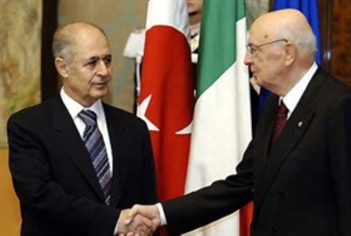 Visita di Stato in Italia del Presidente della Repubblica di Turchia,Ahmet Necdet Sezer (Palazzo del Quirinale, 08-10 gennaio 2007)