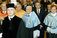 Visita del Presidente della Repubblica Giorgio Napolitano a Madrid per la cerimonia di conferimento della Laurea Honoris Causa dell'Universit&#224; Complutense (Madrid, 28, 29, 30 gennaio 2007)