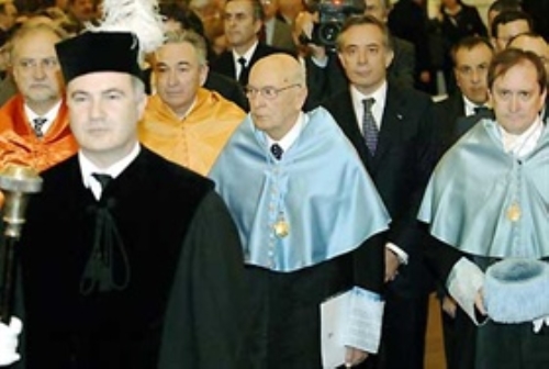 Visita del Presidente della Repubblica Giorgio Napolitano a Madrid per la cerimonia di conferimento della Laurea Honoris Causa dell'Universit&#224; Complutense (Madrid, 28, 29, 30 gennaio 2007)