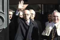 Visita del Presidente della Repubblica, Giorgio Napolitano, alla città di Ferrara in occasione dell'inaugurazione del Centro Studi Ermitage Italia ed altri impegni in città (Ferrara, 20 ottobre 2007).