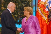 Visita di Stato del Presidente della Repubblica, Giorgio Napolitano, nella Repubblica del Cile (14 - 20 marzo 2008)