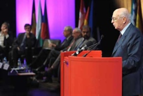 Visita del Presidente della Repubblica, Giorgio Napolitano, a Lione in occasione della Seconda Edizione degli Stati Generali d'Europa (20-21 giugno 2008).