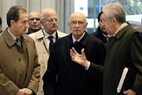 Visita del Presidente della Repubblica, Giorgio Napolitano, a Milano, in occasione dell'inaugurazione del nuovo Campus dell'Università Commerciale Bocconi 