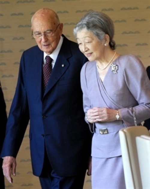 Visita del Presidente della Repubblica Giorgio Napolitano in Giappone.