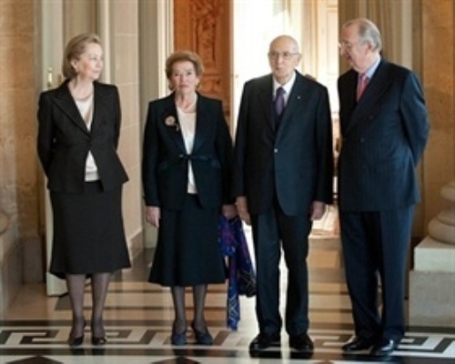 Visita del Presidente della Repubblica Giorgio Napolitano nel Regno del Belgio, alla NATO ed alle Istituzioni dell’Unione Europea. 