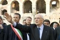 Intervento del Presidente della Repubblica Giorgio Napolitano a Verona, in occasione della 44^ edizione della rassegna “Vinitaly” ed altri impegni in città.