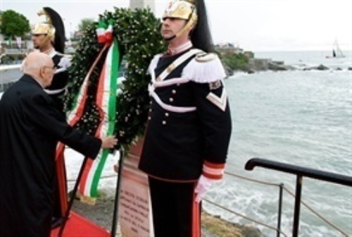 Intervento del Presidente della Repubblica Giorgio Napolitano a Genova, per il 150° anniversario della “Partenza dei Mille”, ed altri impegni in città