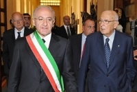 Visita del Presidente della Repubblica Giorgio Napolitano alla città di Salerno e a Giffoni Valle Piana.