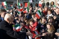 Visita del Presidente della Repubblica Giorgio Napolitano a Milano e Bergamo