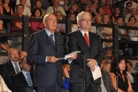 Visita del Presidente della Repubblica Giorgio Napolitano a Pola