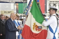 Visita del Presidente della Repubblica Giorgio Napolitano, in forma ufficiale, a Venezia alla celebrazione del 94° anniversario di fondazione della Marina Militare