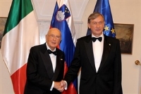 Visita di Stato del Presidente della Repubblica Giorgio Napolitano nella Repubblica di Slovenia 